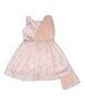 Buy Peach Dresses & Frocks for Girls by DOODLE Online | Ajio.com