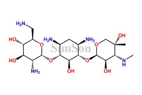 Gentamicine Sulphate EP Impurity D | CAS No- NA | Simson Pharma Limited