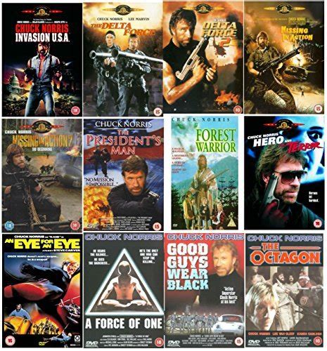 Buy Chuck Norris Ultimate Complete DVD Movie Collection : Invasion USA ...