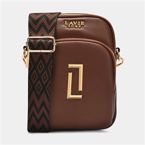 Buy Mobile Verticle 3 Compartments Light Brown Online – Lavie World