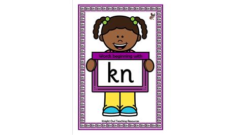 Words beginning with 'kn' Posters