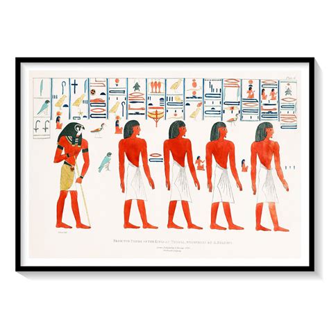 Procession of Egyptian illustration: Buy Egyptian Paintings & Art ...