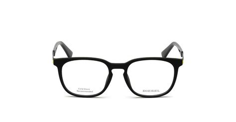 Buy Diesel Black Oval Full Rim Frames for Men and Women - DL5349 51 02A ...