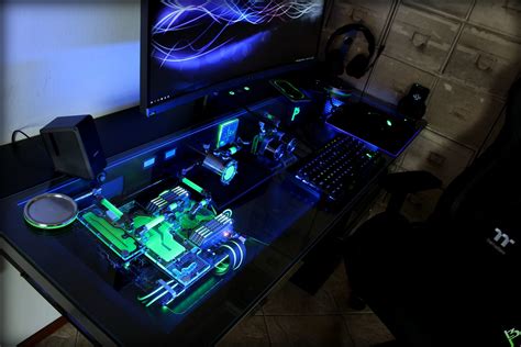 Image result for DIY Computer Desk Case Build