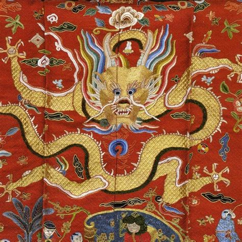 清代龙袍的十二章纹饰古代龙袍十二章图解