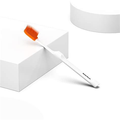 The Forever Toothbrush - Nano Silicone Bristles ( 1 Brush Handle + 6 B ...