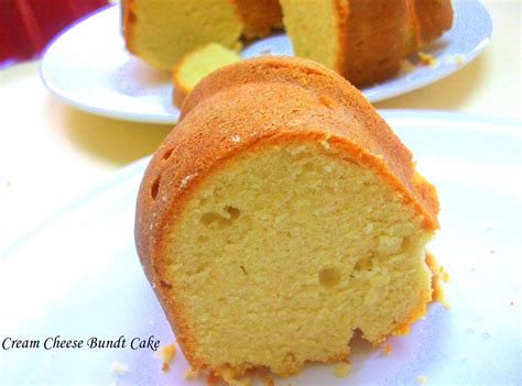 Cakes & More: Cream Cheese Bundt Cake