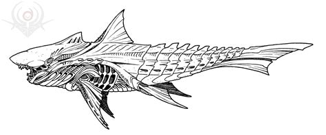 Image result for Alien Shark Cross