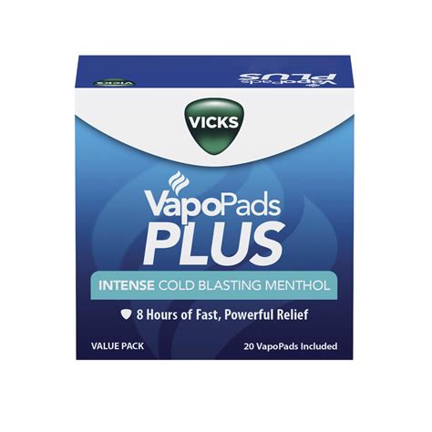 Amazon.com: Vicks VapoPads Plus with Intense Cold Blasting Menthol ...