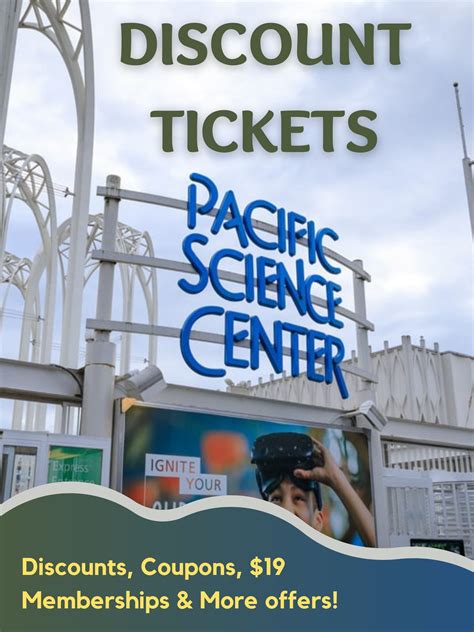 Pacific Science Center Seattle - Discount Tickets & Savings - Thrifty ...