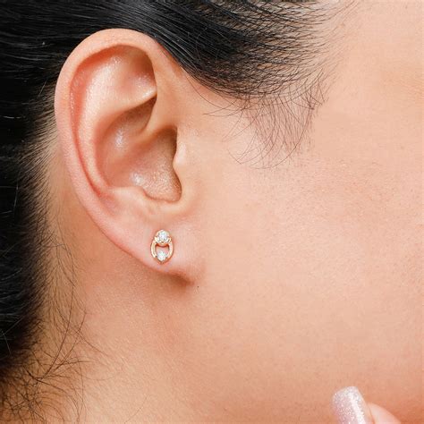 Mamma Mia 14kt Yellow Gold Iconic Stud Earrings