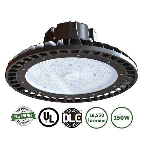 LED Trail 12.6-in x 12.6-in 23000-Lumen 5000 K LED High Bay Light in ...
