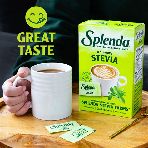 Splenda Stevia Sweetener Packets