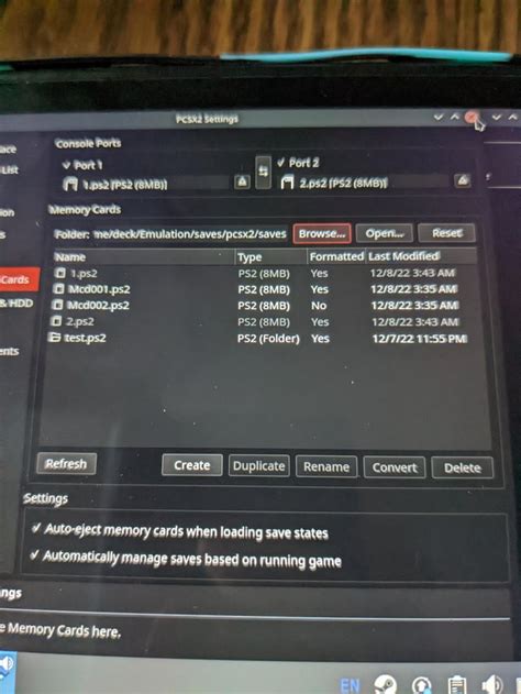 Image result for PCSX-Reloaded Memory Card Not Loading