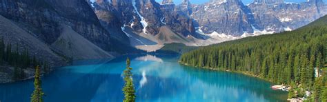 Download wallpaper forest, the sky, the sun, trees, mountains, lake ...