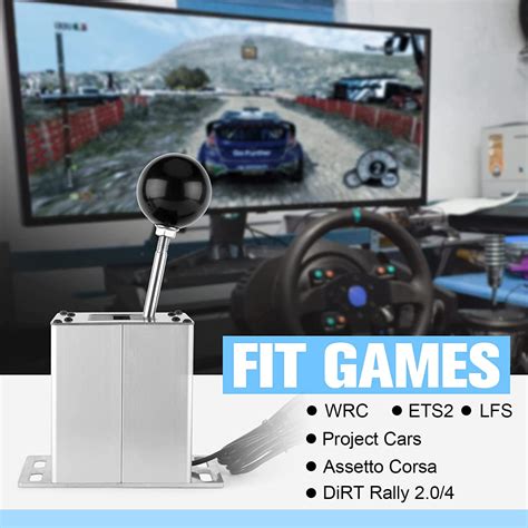Buy USB Simulator Shifter for ATS ETS Dust WRC Sim Racing Games H Gear ...