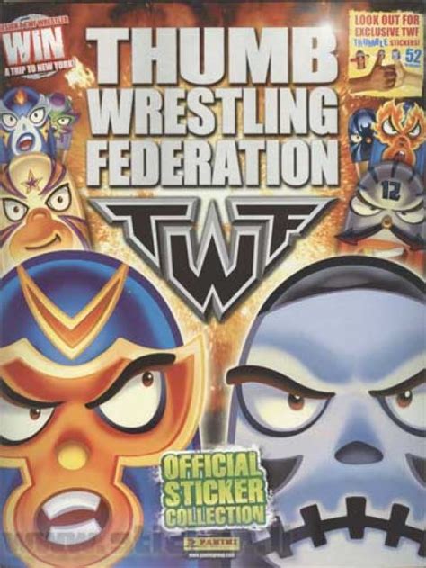 Thumb Wrestling Federation - Panini - klebebildchen.net