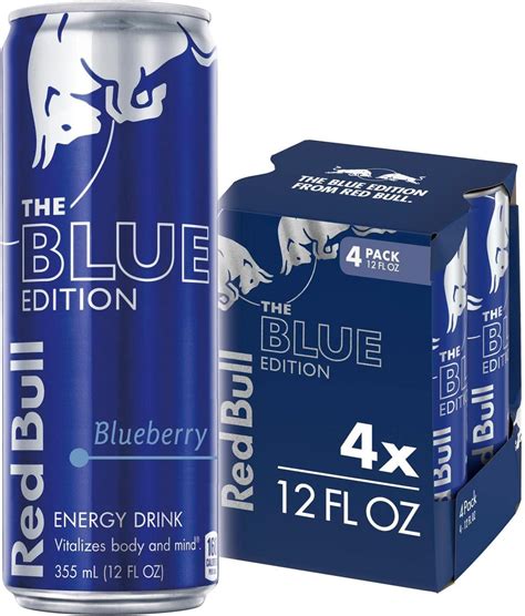 Amazon.com : Red Bull Blueberry Blue Edition Energy Drink, 12 Fl Oz Can ...