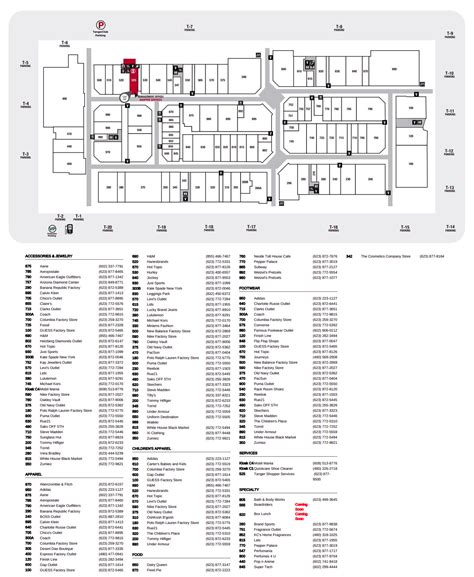 Tanger Outlet Riverhead Store Map at Joseph Altamirano blog