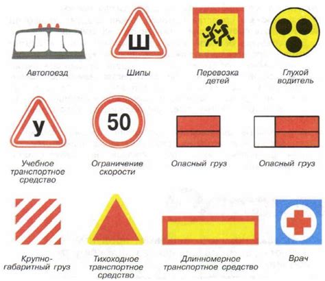Опознавательные знаки транспортных средств