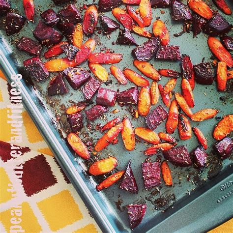 Ripped Recipes - Rosemary Roasted Beets and Carrots