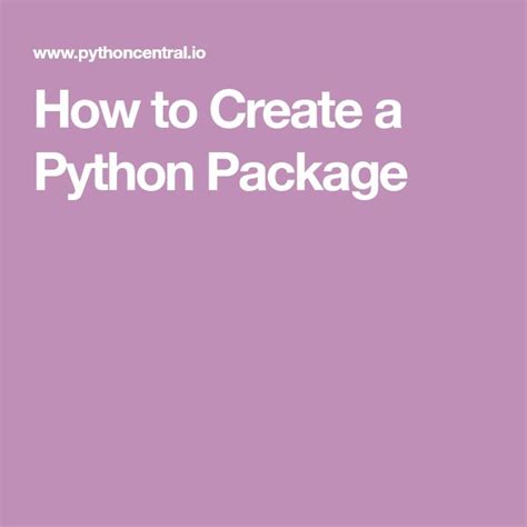 Python How to Create Package 的图像结果