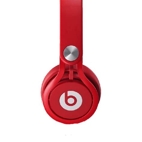DISC Beats Mixr On Ear Headphones, Red at Gear4music