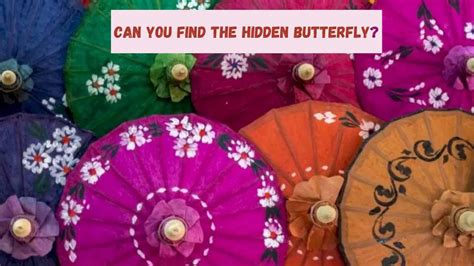 Tough Optical Illusion: Only 1% Geniuses Can Find The Butterfly Hiding ...