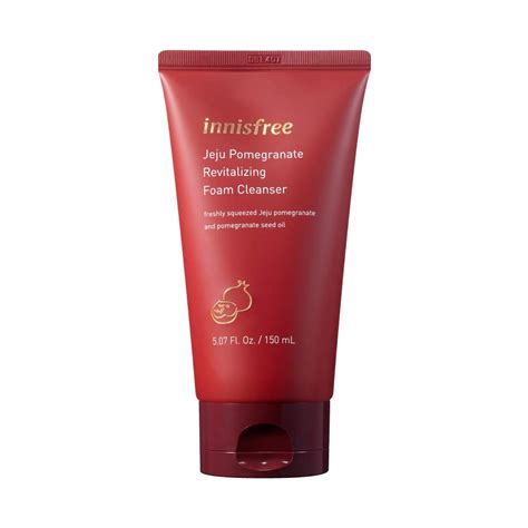 innisfree Jeju Pomegranate Revitalizing Foam Cleanser 150ml : Amazon.in ...