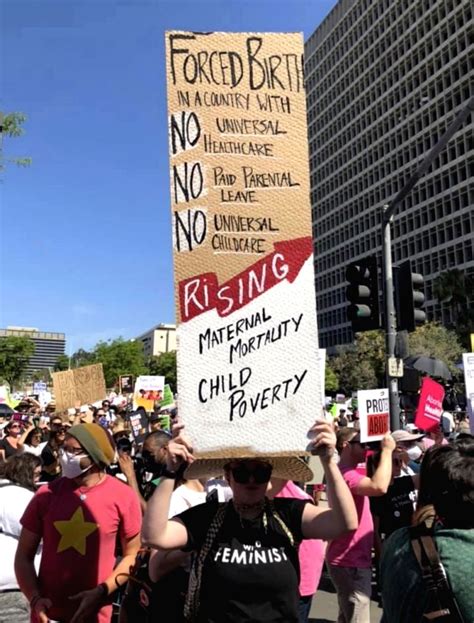 Free Photo:Thousands rally for pro-abortion rights in LA