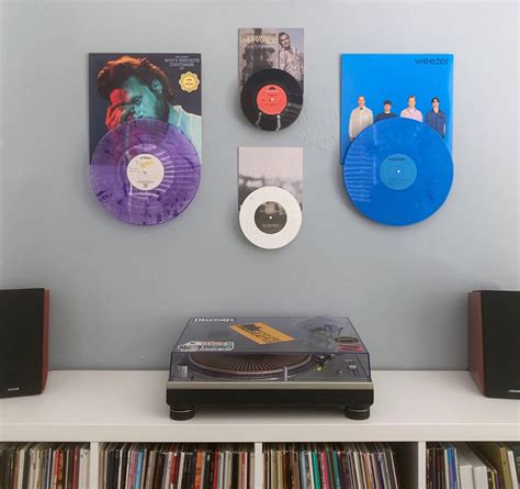 Vinyl Record Wall Display