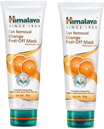 HIMALAYA Tan Removal Orange Peel-Off Mask 2 x 50 Packs - Price in India ...