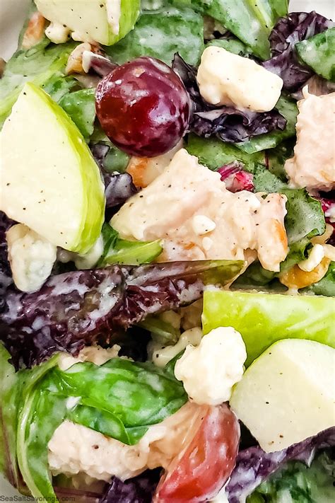 Chicken Apple Salad - Sea Salt Savorings