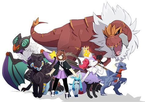 my pokemon team by Hidabat on DeviantArt