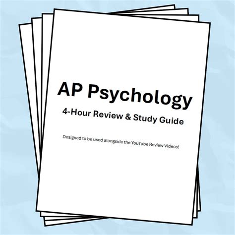 Mr Carter's AP® Psychology Study Pack - Payhip