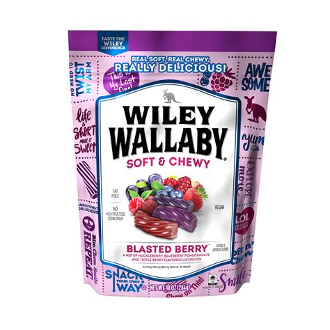 Buy Wiley Wallaby Licorice 10 Ounce Classic Gourmet Soft & Chewy ...