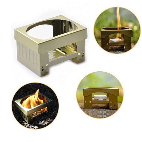 Folding Solid Fuel Emergency Stove - Hexamine Stove – Olive Planet