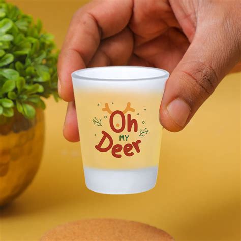Chillaao Oh My Deer Short Glass