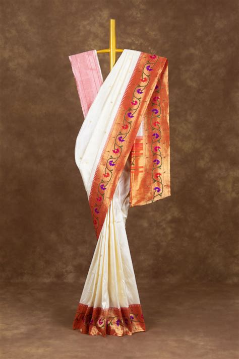 paithani saree – Tagged "White"
