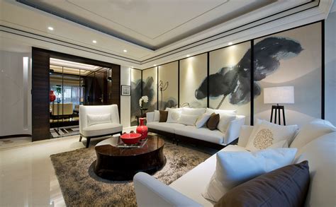 116平米中式风格四居室，预算25万，点击看效果图！-上实海上海二期装修 - 房天下装修知识