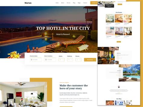 Image result for Copy and Paste HTML and CSS Code for Hotel Website