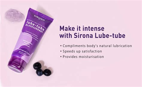 Sirona Lube-tube Blackcurrant Flavour Lubricant Gel, 50 ml | Uses ...