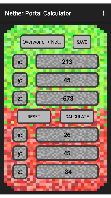 Nether Portal Calculator APK for Android Download-downci.com