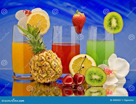 Fruit cocktails 3 stock image. Image of summer, fitness - 4985557