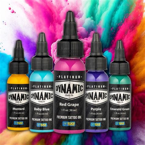Check Our New Collection Dynamic Tattoo Inks | Tattoo Gizmo