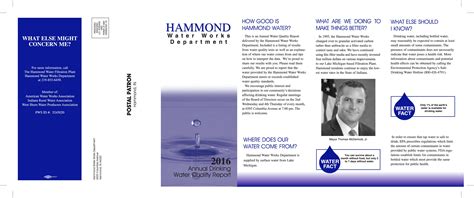 hammond_water_quality_report_2016.pdf | City of Hammond, Indiana