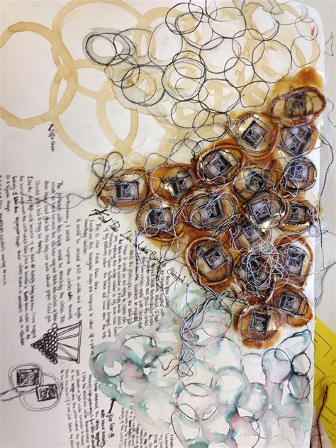 Textiles Sketchbook Examples 的图像结果