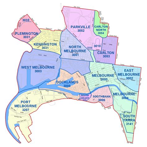 Printable Map Of Melbourne Australia | Adams Printable Map