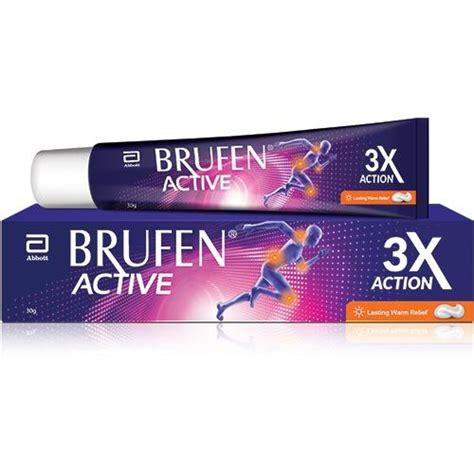 Brufen Active Ointment, 30 gm Price, Uses, Side Effects, Composition ...