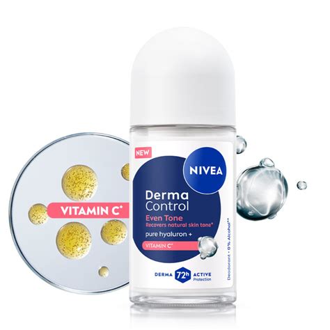 Buy NIVEA Derma Control Even Tone Underarm Roll-On Online